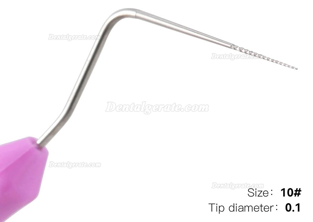 Endo feilen f&uuml;r die zahn&auml;rztliche mikroskopie 04 Kegel #10 #15 #20